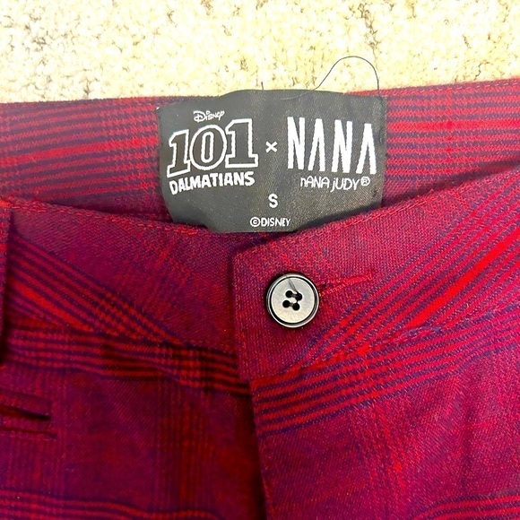 Nana Judy  X Disney “101 Dalmatian’s ska plaid pants men’s S. Great Cond… - Picture 2 of 7